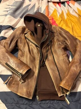 STS Ranchwear Brown Leather Jacket
